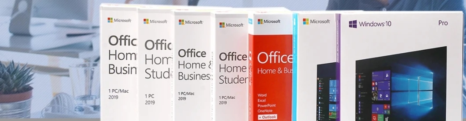 Einzelhandelsverpackung für Windows 10