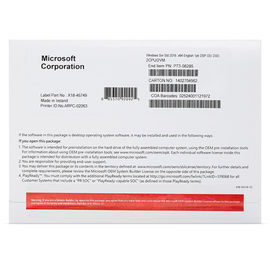 Standard Soem-Paket Englisch-Microsoft Windows-Server-2016 mit Bit DVD 64