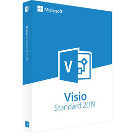 100% echte Standard-Unternehmens-Version 2019 Software-Schlüsselcode-Microsofts Visio
