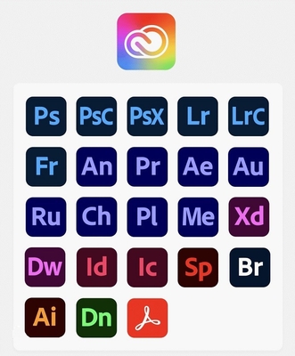 Befestigen 1-jährige Subskriptions-Lizenz 2023 s  allen Apps-Software-Familien-Eimer