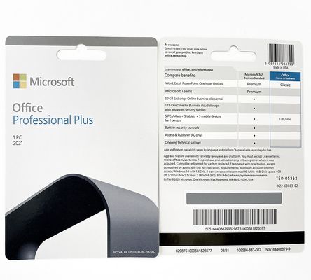 Office 2021 Pro Plus Schlüsselkarte 100% online Aktivierung Office 2021 Professional Plus Schlüsselkarte
