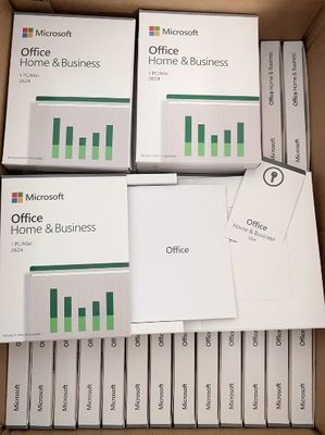 Office 2024 Home Business MAC / PC Bind Key Lebenszeit Office 2024 HB Einzelhandel Box