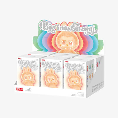 POP MART Authentische Original Labubu V3 V2 V1 Serie MONSTERS Big Into Energy Serie Vinyl Plush Anhänger Blind Box Plush Spielzeug