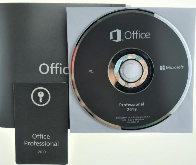 Paket-Vorlagen-Software 2019 mehrfaches Sprachbüro-Microsoft-Proschlüsselcode-DVD