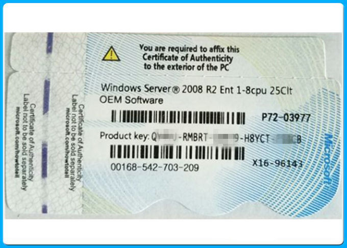 Ursprünglicher Software-Microsoft Windows-Server 2008, Windows Server Soem-Schlüssel 2008