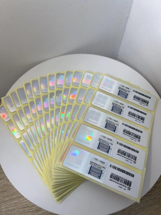 Windows 11 Pro- Gewinn 11 Pro-KeyPo der Coa-Aufkleber-globaler on-line-- Aktivierungs-lebenslangen Garantie 2