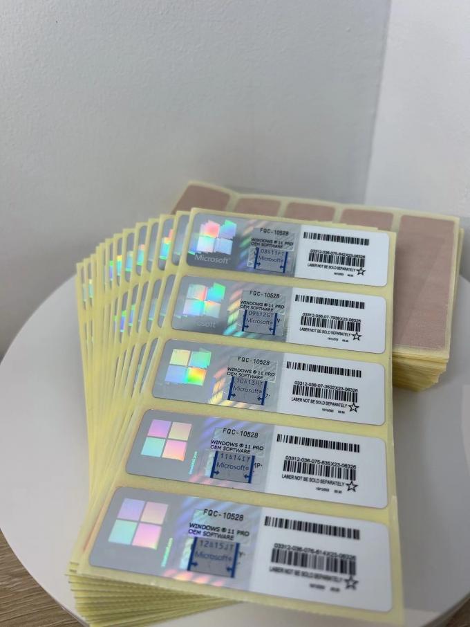 Windows 11 Pro- Gewinn 11 Pro-KeyPo der Coa-Aufkleber-globaler on-line-- Aktivierungs-lebenslangen Garantie 1