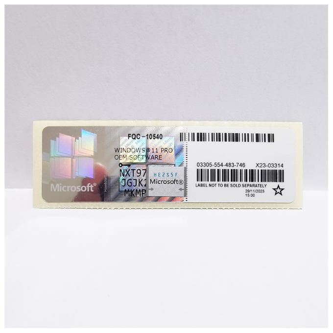 Win 10 Win 11 Professional Win 10 Win 11 Pro COA Aufkleber Einzelhandel Schlüssel 6 Monate Garantie 4