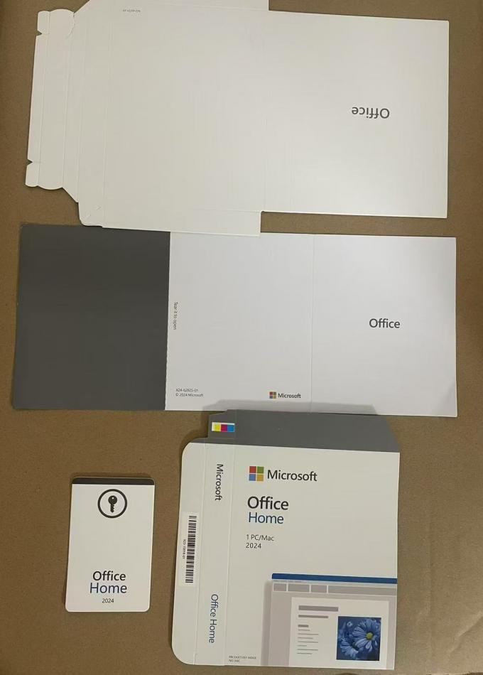 Office 2024 Home PC / MAC Bind Key Online Aktivierung Office 2024 Home Einzelhandel Box 1